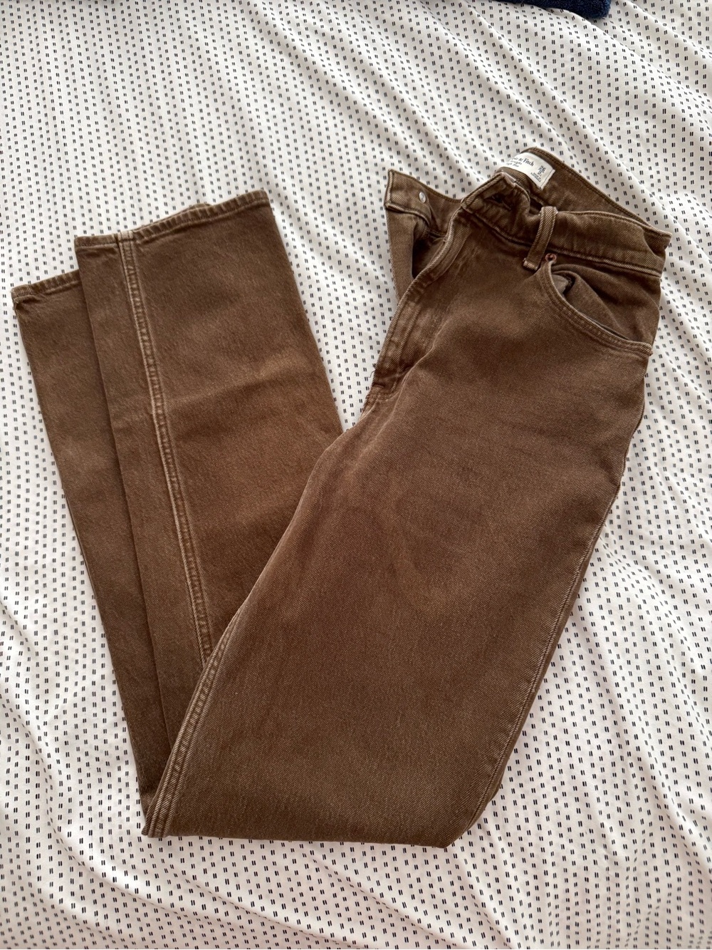 Abercrombie & Fitch Brown Women’s Jeans - Curve Love